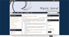 Desktop Screenshot of mysticspiral.co.uk