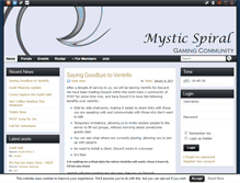 Tablet Screenshot of mysticspiral.co.uk